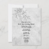 Zwei schwarze Katzen Schwanz verdienten seine Nier Einladung (Rückseite)