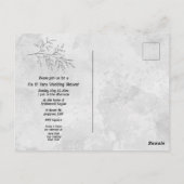 Zwei schwarze Katzen Schwanz verdienten seine Nier Postkarte (Rückseite)