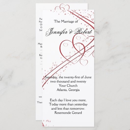 Zwei Schwerpunkte als ein Programm (Vorne/Hinten)