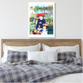 Zwei Schwestern (auf der Terrasse) (1881) Leinwanddruck (Insitu (Schlafzimmer))