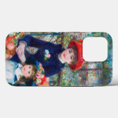 Zwei Schwestern (auf der Terrasse) Pierre Auguste  Case-Mate iPhone Hülle (Rückseite (Horizontal))