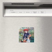 Zwei Schwestern (auf der Terrasse) Pierre Auguste Magnet (In Situ (Geschirrspüler))