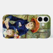 Zwei Schwestern (auf der Terrasse) von Pierre Reno Case-Mate iPhone Hülle (Rückseite (Horizontal))