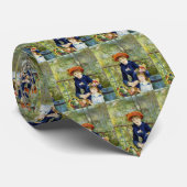 Zwei Schwestern (auf der Terrasse) von Pierre Reno Krawatte (Gerollt)