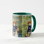 Zwei Schwestern (auf der Terrasse) von Pierre Reno Tasse (VorderseiteRechts)