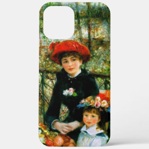 Zwei Schwestern auf der Terrasse von Renoir Case-Mate iPhone Hülle