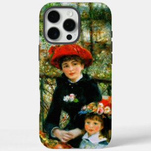 Zwei Schwestern auf der Terrasse von Renoir iPhone 16 Pro Max Hülle