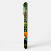 Zwei Schwestern auf der Terrasse von Renoir iPhone Hülle (Linke Seite)