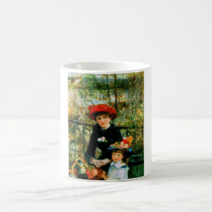Zwei Schwestern Auf der Terrasse von Renoir Kaffeetasse