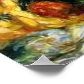 Zwei Schwestern Auf der Terrasse von Renoir Poster (Ecke)