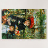 Zwei Schwestern Auf der Terrasse von Renoir Puzzle (Horizontal)