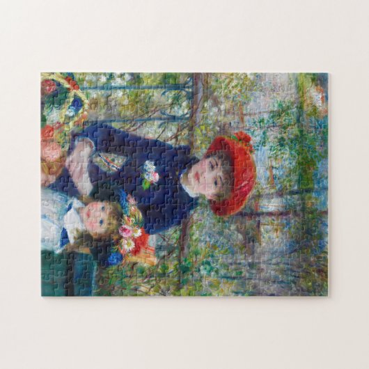 Zwei Schwestern, auf der Terrasse von Renoir Puzzle (Horizontal)