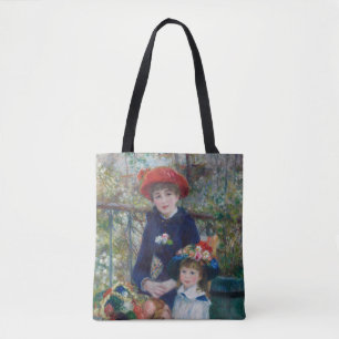 Zwei Schwestern auf der Terrasse von Renoir Tasche