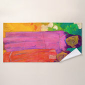 Zwei Schwestern, Gauguin Badehandtuch (Badehandtuch)