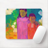 Zwei Schwestern, Gauguin Mousepad (Mit Mouse)