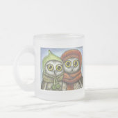 Zwei Schwestern Mattglastasse (Links)