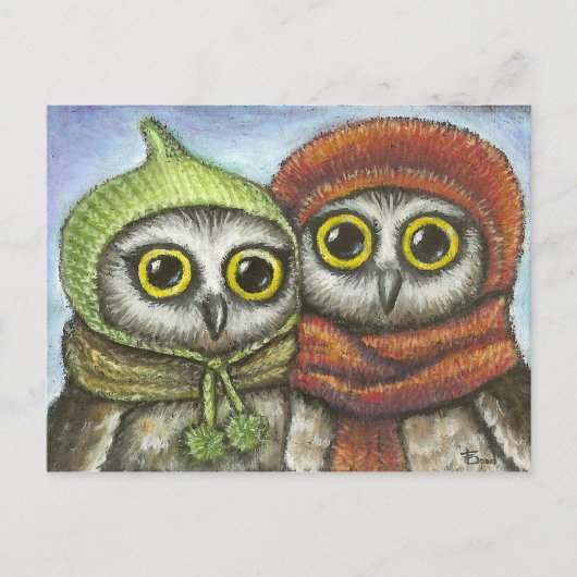 Zwei Schwestern Postkarte (Vorderseite)