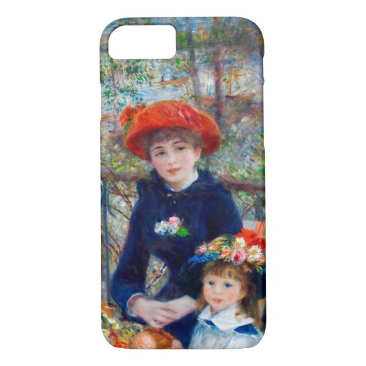 Zwei Schwestern, Renoir Case-Mate iPhone Hülle (Rückseite)