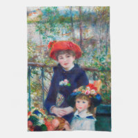 Zwei Schwestern - Renoir Impressionist Malerei 188