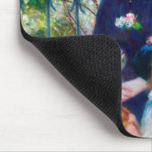 Zwei Schwestern - Renoir Impressionist Malerei 188 Mousepad (Ecke)
