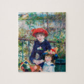 Zwei Schwestern - Renoir Impressionist Malerei 188 Puzzle (Vertikal)