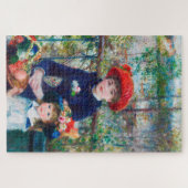Zwei Schwestern - Renoir Impressionist Malerei 188 Puzzle (Horizontal)