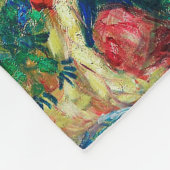 Zwei Schwestern - Renoir-Impressionist Malerei Fleecedecke (Ecke)