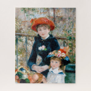 Zwei Schwestern - Renoir-Impressionist Malerei Puzzle