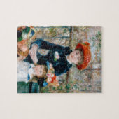 Zwei Schwestern - Renoir-Impressionist Malerei Puzzle (Horizontal)