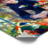 Zwei Schwestern, Renoir Poster (Ecke)