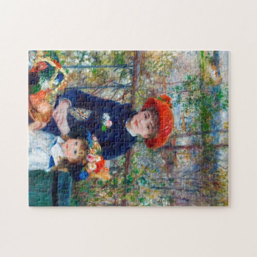 Zwei Schwestern, Renoir Puzzle (Horizontal)