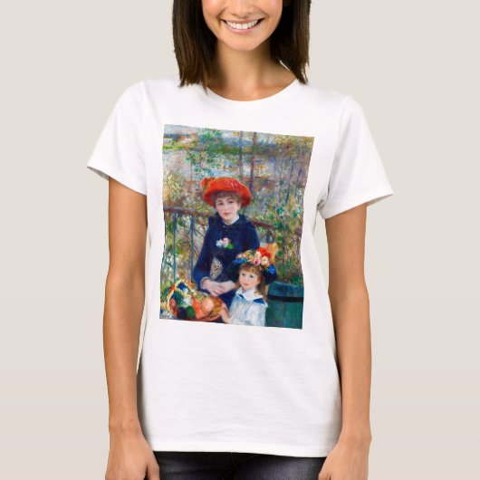 Zwei Schwestern, Renoir T-Shirt (Vorderseite)