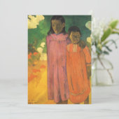 Zwei Schwestern von Paul Gauguin, Vintage Kunst (Stehend Vorderseite)