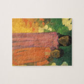 Zwei Schwestern von Paul Gauguin, Vintage Kunst Puzzle (Horizontal)