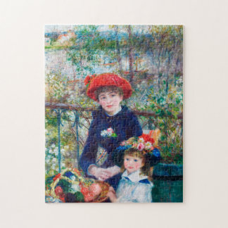 Zwei Schwestern von Pierre-Auguste Renoir Puzzle