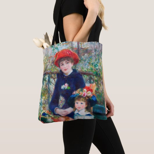 Zwei Schwestern von Renoir Tasche (Von Nahem)
