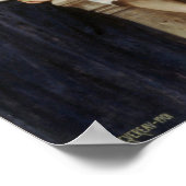 Zwei Schwestern von William Bouguereau Poster (Ecke)