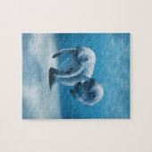 Zwei Schwimmbecken Puzzle (Horizontal)