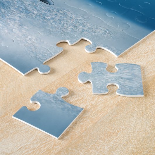 Zwei Schwimmbecken Puzzle (Seite)
