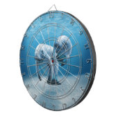 Zwei schwimmende Manatis Dartscheibe (Vorderseite rechts)