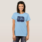 Zwei Scrybes Logo-Shirt T-Shirt (Vorne ganz)