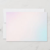 Zwei Sea Mermaid 2. Geburtstag Party Foto Einladung (Rückseite)