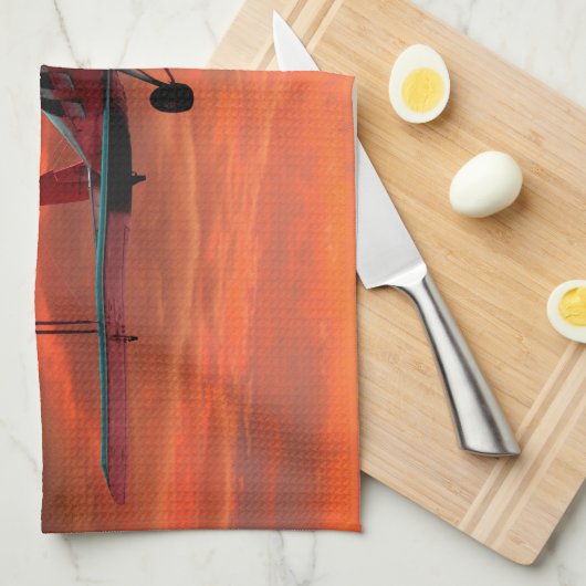 Zwei seater Tigermoth Handtuch (Viertel Falte)