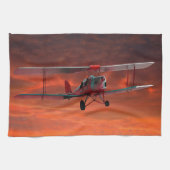 Zwei seater Tigermoth Handtuch (Horizontal)