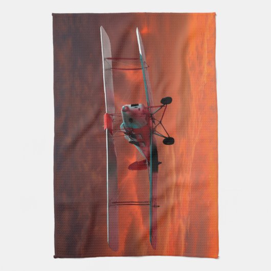 Zwei seater Tigermoth Handtuch (Vertikal)