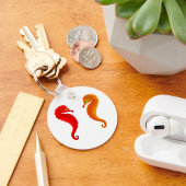 Zwei Seepferde Sea Life Schlüsselanhänger