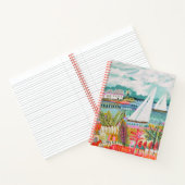 Zwei Segelboote Notizblock (Innenseite)