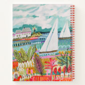 Zwei Segelboote Notizblock (Rückseite)