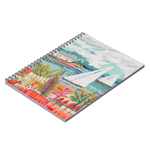 Zwei Segelboote Notizblock (Linke Seite)