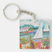 Zwei Segelboote Schlüsselanhänger (Vorderseite)
